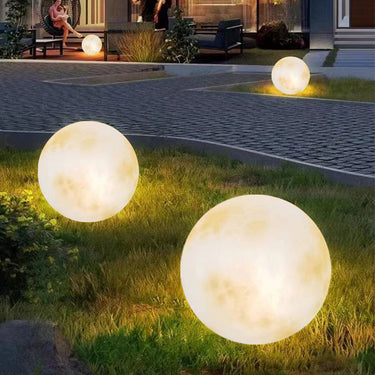 Celestial Glow - Solar Garden Lights with Moon Design for Outdoor Decor Outdoor Lighting