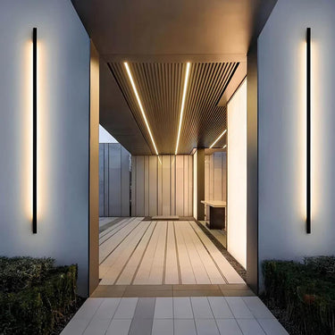 Dorka - Solar Outdoor Wall Light for Gardens, Portable LED Design Outdoor Lighting