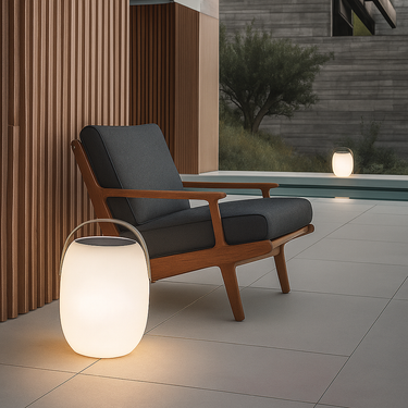 Elegant Solar Outdoor LED Lamp for Garden & Terrace Use Outdoor Lighting