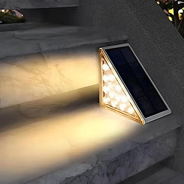 EcoBright Solar Stair Lights - Outdoor LED Stair Lights for Safety & Style Outdoor Lighting