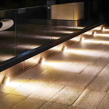 EcoBright Solar Stair Lights - Outdoor LED Stair Lights for Safety & Style Outdoor Lighting