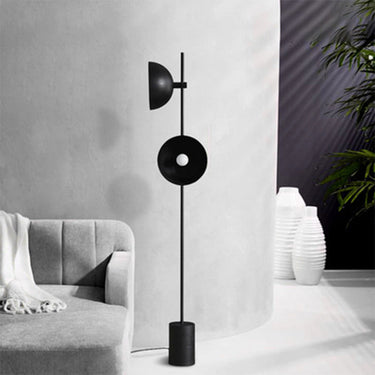 Elegant Black Marble Floor Lamp with Sleek Design Floor Lamps