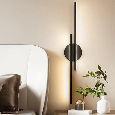Elegant Modern Iron LED Wall Sconce for Bedroom or Living Room Wall Sconces