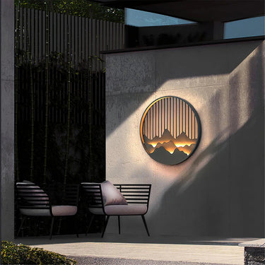 Elegant Outdoor Wall Lantern - Integrated LED Outdoor Wall Light Outdoor Lighting