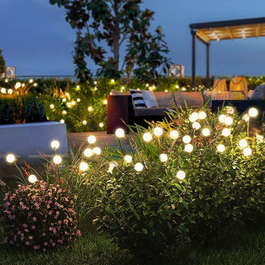 Elegant Solar Firefly Garden Lights | Waterproof Outdoor Lighting with 120 Lumens for Stunning Gardens or Patios Outdoor Lighting