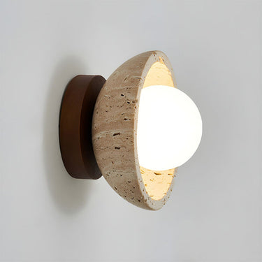 Elegant Wood Wall & Ceiling Light Sconce for Modern Living Interiors Lighting