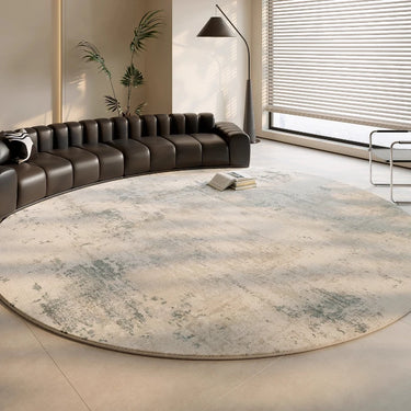 Marcello - Italian Style Luxurious Round Plush Area Rug for Living Room Rugs