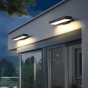 Modern Outdoor Wall Lantern | Waterproof LED Wall Lights for Patios or Backyard Outdoor Lighting