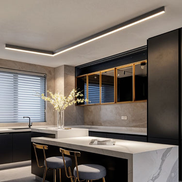 Ligne - Modern Ceiling Light with Dimmable LED Options Ceiling Lights