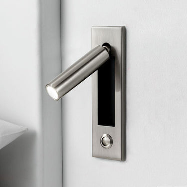 Luminex | Modern Minimalist LED Wall Light with Rotatable Reading Feature Wall Lights
