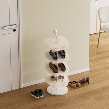 Modern Apple-Shaped Shoe Rack - 4/5/6-Tier Shoe Storage Organizer for Entryway Shoe Storage & Organization