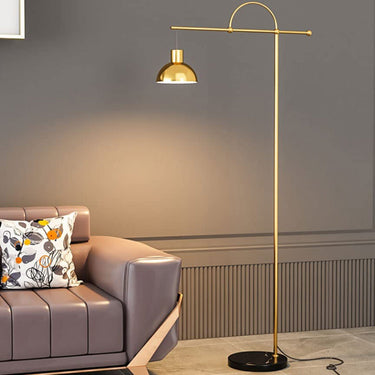 Modern Black Floor Lamp - Sleek Standing Lamp for Living Room Elegance Floor Lamps