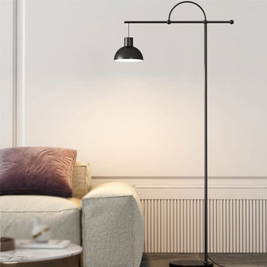 Modern Black Floor Lamp - Sleek Standing Lamp for Living Room Elegance Floor Lamps