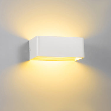 Modern Cube Shade Wall Light for Elegant Interiors Wall Lights