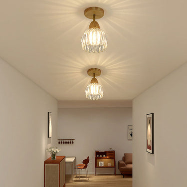 Modern Glass Ceiling & Wall Light for Dining Room or Hallway Ceiling Lights