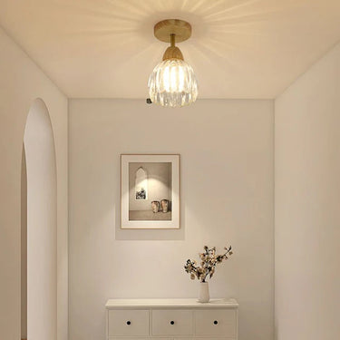 Modern Glass Ceiling & Wall Light for Dining Room or Hallway Ceiling Lights