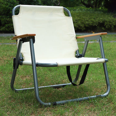 Modern Minimalist Camping Chair - Durable Folding Outdoor Chair with Backrest 0