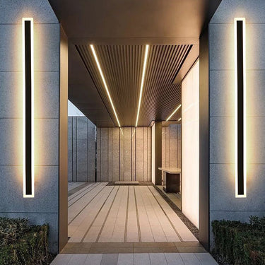 Modern Minimalist Outdoor Wall Lights - IP65 Waterproof LED Sconces Outdoor Lighting