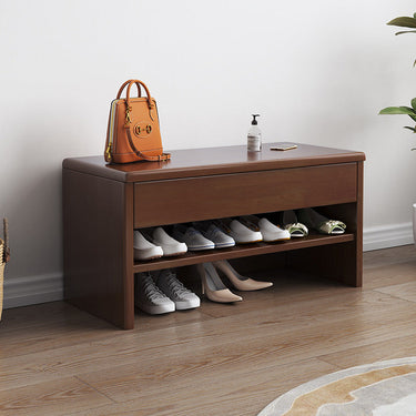 Modern Minimalist Shoe Storage Cabinet with Large Drawer for Entryway Shoe Storage