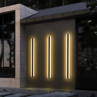 Elegant Outdoor Wall Light - LED Exterior Wall Sconce with Warm White Glow Outdoor Lighting