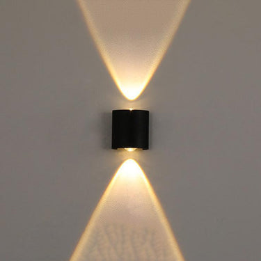 Modern Arc Outdoor Wall Light | Waterproof LED Sconce for Garden or Patio Illumination Outdoor Lighting