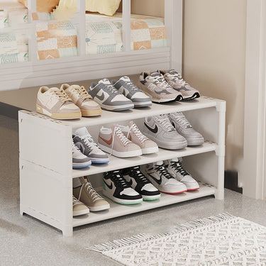Modern 3-Tier Shoe Storage Organizer with Durable Design for Entryway Shoe Storage & Organizers