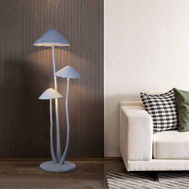 Mushroom Sculptural Floor Lamp – Modern LED Statement Light for Living Spaces Floor Lamps
