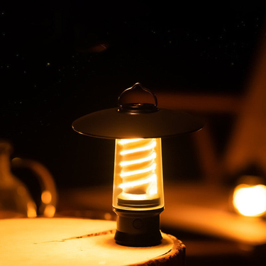 Portable Rechargeable Outdoor Lantern - Adjustable Warm Glow Light for Outdoor Spaces Outdoor Lighting