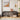 Scandinavian Shoe Storage Bench with Metal Frame & Cushion Seat for Entryway Benches
