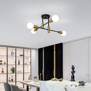 Scandinavian Style Flush Mount Ceiling Light Fixture - Modern Metal Design Ceiling Lights