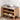 Scandinavian Style Shoe Storage Cabinet 3 Tiers with Solid Wood Base