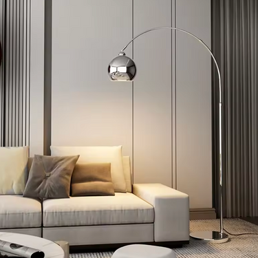 LumosArc | Elegant Adjustable Modern Arc Floor Lamp for Living Room Lamps
