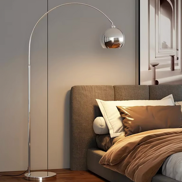 LumosArc | Elegant Adjustable Modern Arc Floor Lamp for Living Room Lamps