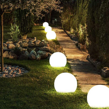 SphereGlow | Stylish Eco-Friendly Modern Ball Lamp with 16 Color Options Floor Lamps