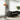 Rustina Modern Floor Lamp - Retro Amber Acrylic Dome for Living Room