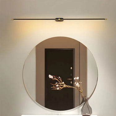 Sleek Iron LED Wall Light for Modern Bathroom Interiors Wall Lighting
