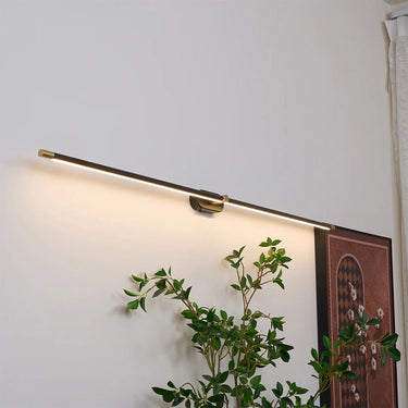 Sleek Iron LED Wall Light for Modern Bathroom Interiors Wall Lighting