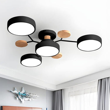 Sleek Modern Circular LED Ceiling Light for Living Room & Hallway Ceiling Lights