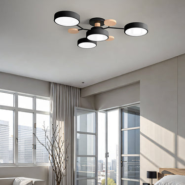 Sleek Modern Circular LED Ceiling Light for Living Room & Hallway Ceiling Lights