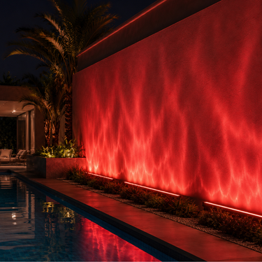 HaloWave | Vibrant Dynamic RGB Outdoor Lighting Wall Washer Fixture