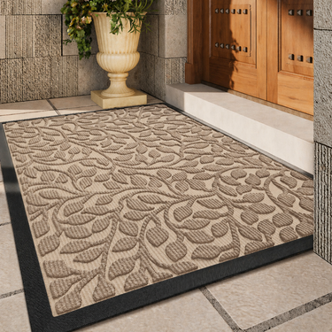 VelourMat - Stylish Non-Slip Outdoor Mat, Durable Rubber Welcome Door Mat Door Mats