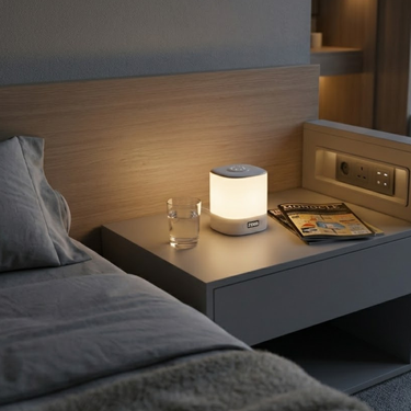 Modern Minimalist Table Lamp with Dimmable LED for Bedroom & Desk