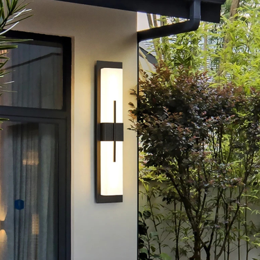 Stainless Steel Outdoor Wall Light - IP65 Rated LED Outdoor Sconce