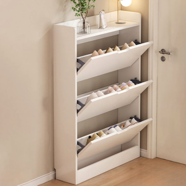 Eco-Friendly Minimalist Shoe Storage Cabinet - Stylish Shoe Organizer Shoe Cabinets