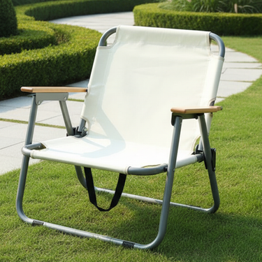 Modern Minimalist Camping Chair - Durable Folding Outdoor Chair with Backrest