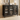 Modern Minimalist 4-Tier Shoe Storage Cabinet with Rattan & Glass Organizer for Entryway Shoe Storage
