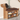 Creative Dog-Shaped Shoe Storage Bench with Bamboo Base for Entryway Benches