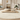 Veloura Luxury Round Area Rug | Soft Cream Non-Slip Wabi Sabi Rug for Living Room or Bedroom