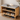 Scandinavian Style Shoe Storage Cabinet 3 Tiers with Solid Wood Base