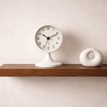 Classic Vintage Alarm Clock | Silent Quartz Movement with Backlight for Peaceful Sleep Clocks